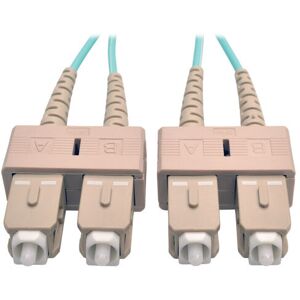 Tripp Lite Sc Multimode To Sc Duplex 50/125 Om3 Lszh Fiber Optic Patch Cable Tripp Lite Sc Multimode To Sc Duplex 50/125 Om3 Lszh Fiber Optic Patch Cable