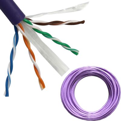 Loops - 100M CAT6 - LSZH - Copper - Network Cable Loops - 100M CAT6 - LSZH - Copper - Network Cable