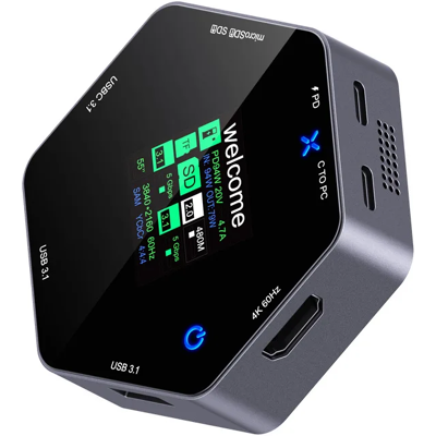 Does Not Apply 8 In 1 Usb Hub Docking Station Type C Smart Display Hd 4k@60hz Multi Port Hub Sp Does Not Apply 8 In 1 Usb Hub Docking Station Type C Smart Display Hd 4k@60hz Multi Port Hub Sp