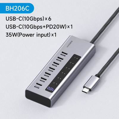 Does Not Apply Usb C Hub Type-C Docking Station Individual On/off Switches With Led Display 10g Does Not Apply Usb C Hub Type-C Docking Station Individual On/off Switches With Led Display 10g
