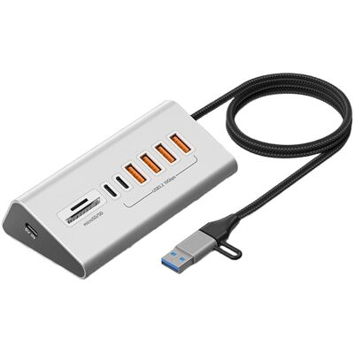 10gbps Usb 3.2 Docking Station Usb Hub Type C Splitter With Card Reader4320 10gbps Usb 3.2 Docking Station Usb Hub Type C Splitter With Card Reader4320