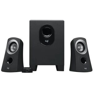 Logitech Z313 2.1 Desktop Speaker System With Subwoofer, Black, 25w Rms, 3.5 Mm Logitech Z313 2.1 Desktop Speaker System With Subwoofer, Black, 25w Rms, 3.5 Mm