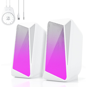 Does Not Apply C30 Stereo 2.0 Bluetooth Pc Speakers For Desktop Computer, Monitor, Laptop, Gami Does Not Apply C30 Stereo 2.0 Bluetooth Pc Speakers For Desktop Computer, Monitor, Laptop, Gami