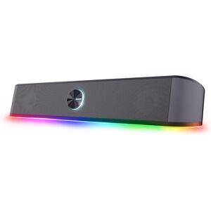 Trust Gaming Gxt 1619 Rhox Rgb Illuminated Soundbar, Pc Speakers, 12w Peak Powe Trust Gaming Gxt 1619 Rhox Rgb Illuminated Soundbar, Pc Speakers, 12w Peak Powe