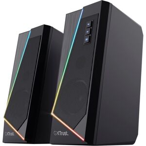 Trust Gaming Gxt 609 Zoxa 2.0 Pc Speakers, 12 W Peak Power, Rgb Illuminated Set Trust Gaming Gxt 609 Zoxa 2.0 Pc Speakers, 12 W Peak Power, Rgb Illuminated Set