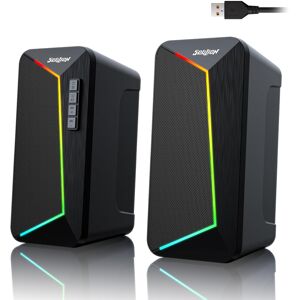 R40 Computer Speakers, 2.0 Usb Powered Pc Speakers, Desktop Gaming Speaker With R40 Computer Speakers, 2.0 Usb Powered Pc Speakers, Desktop Gaming Speaker With