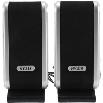 5x(2 Pcs Usb Computer Speakers Portable Speaker Stereo 3.5mm With Ear Jack4930 5x(2 Pcs Usb Computer Speakers Portable Speaker Stereo 3.5mm With Ear Jack4930