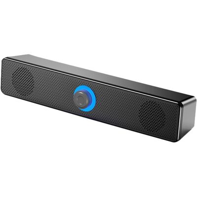 2x(Home Theater Hifi Portable Wired Speakers Stereo Sound Bar Usb9100 2x(Home Theater Hifi Portable Wired Speakers Stereo Sound Bar Usb9100