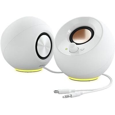 Creative Labs Se 2.0 Desktop Speakers, White, Usb Type-C, Argb, 4.4w Rms, Creative Labs Se 2.0 Desktop Speakers, White, Usb Type-C, Argb, 4.4w Rms,