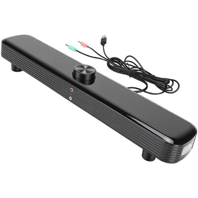 Computer Speaker 3d Stereo Sound Usb Compatible Desktop Speaker With Mic Breathi Computer Speaker 3d Stereo Sound Usb Compatible Desktop Speaker With Mic Breathi