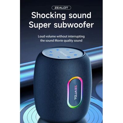 Zealot Bluetooth Speaker S64-Brand New Zealot Bluetooth Speaker S64-Brand New