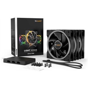 120mm Be Quiet! Light Wings Triple Pack (3), High Airflow, 7 Blade, Upto 1700rpm 120mm Be Quiet! Light Wings Triple Pack (3), High Airflow, 7 Blade, Upto 1700rpm