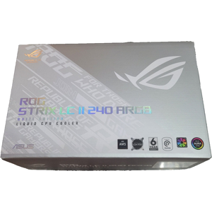 Asus Rog Strix Lc Ii 240 Argb Liquid Cpu Processor Cooler - 240mm White Asus Rog Strix Lc Ii 240 Argb Liquid Cpu Processor Cooler - 240mm White