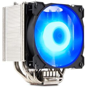 GELID SOLUTIONS BlackFrore CPU Cooler - High-Performance Dual Heatpipe, PWM 92mm Fan, Intel & AMD Compatible GELID SOLUTIONS BlackFrore CPU Cooler - High-Performance Dual Heatpipe, PWM 92mm Fan, Intel & AMD Compatible
