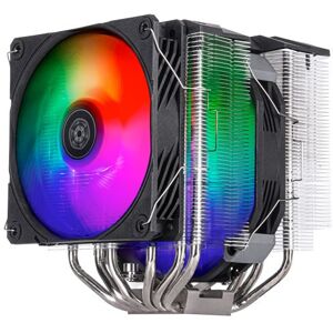140mm Silverstone Hydrogon Hyd140-Argb, 1x140mm/1x120mm Fans, Dual Tower, Alumin 140mm Silverstone Hydrogon Hyd140-Argb, 1x140mm/1x120mm Fans, Dual Tower, Alumin