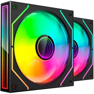 mars Gaming Mars Gaming Mf-3dprox2, 2x 120mm Pwm Fan Kit, Triple Infinity Mirror 360° Argb L mars Gaming Mars Gaming Mf-3dprox2, 2x 120mm Pwm Fan Kit, Triple Infinity Mirror 360° Argb L