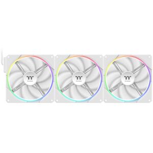 140mm Thermaltake Ts 140 Ex Rgb, White, 9 Blade, Hydraulic Bearing, 2000rpm, 93. 140mm Thermaltake Ts 140 Ex Rgb, White, 9 Blade, Hydraulic Bearing, 2000rpm, 93.