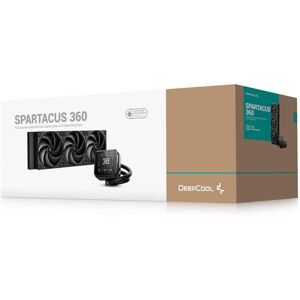 Deepcool Spartacus 360 Aio - 3.4 Inch Lcd, Gen 6 Pump, Ai Cooling (Black) Deepcool Spartacus 360 Aio - 3.4 Inch Lcd, Gen 6 Pump, Ai Cooling (Black)