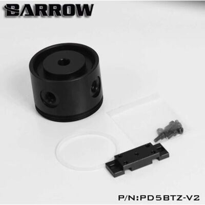 Barrow D5 Housing Aluminum Black - Pump Housing for D5 Barrow D5 Housing Aluminum Black - Pump Housing for D5