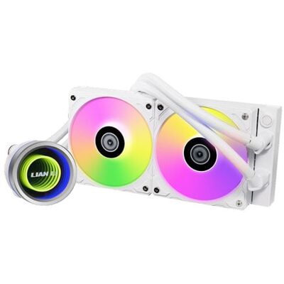Altec Lansing Lian Li Galahad Ii Trinity 240mm Aio Liquid Cpu Cooler, White, 2 X 120mm Argb Fa Altec Lansing Lian Li Galahad Ii Trinity 240mm Aio Liquid Cpu Cooler, White, 2 X 120mm Argb Fa