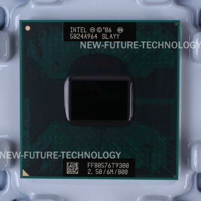 Intel Core 2 Duo T9300 Processor 2.5ghz Socket P,M,604, Pga478 Cpu 35w 800mhz Intel Core 2 Duo T9300 Processor 2.5ghz Socket P,M,604, Pga478 Cpu 35w 800mhz