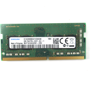 SAMSUNG 8gb Sodimm 1rx8 Pc4-17000 Ddr4 2133mhz (260 Pin) Memory - 820570-001 SAMSUNG 8gb Sodimm 1rx8 Pc4-17000 Ddr4 2133mhz (260 Pin) Memory - 820570-001