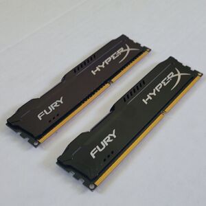 Kingston Hyperx Fury 8gb (2x4gb) 1600 Mhz Ddr3 240-Pin Memory Hx316c10fbk2/8 Kingston Hyperx Fury 8gb (2x4gb) 1600 Mhz Ddr3 240-Pin Memory Hx316c10fbk2/8