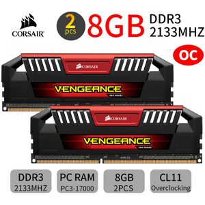 Corsair Vengeance Pro 16gb Kit 2x8gb Ddr3 Oc 2133mhz Pc3-17000 Memory Ram Red Uk Corsair Vengeance Pro 16gb Kit 2x8gb Ddr3 Oc 2133mhz Pc3-17000 Memory Ram Red Uk