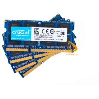 Crucial 4x 8gb 2rx8 Pc3l-12800s Ddr3-1600mhz Sodimm 204pin Laptop Memory Ram @^% Crucial 4x 8gb 2rx8 Pc3l-12800s Ddr3-1600mhz Sodimm 204pin Laptop Memory Ram @^%