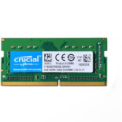 8gb Ram Crucial 8gb Pc4-19200 Ddr4 2400t Sodimm Laptop Memory Ram Non-Ecc 1.2v 8gb Ram Crucial 8gb Pc4-19200 Ddr4 2400t Sodimm Laptop Memory Ram Non-Ecc 1.2v