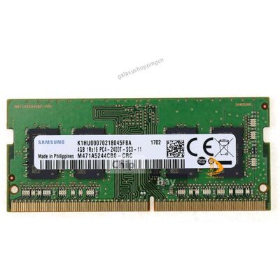 SAMSUNG 4gb 1rx8 Ddr4 Pc4-19200 2400t 1.2v Sodimm Memory Ram Pc4-2400t-Sc0-11 %i SAMSUNG 4gb 1rx8 Ddr4 Pc4-19200 2400t 1.2v Sodimm Memory Ram Pc4-2400t-Sc0-11 %i