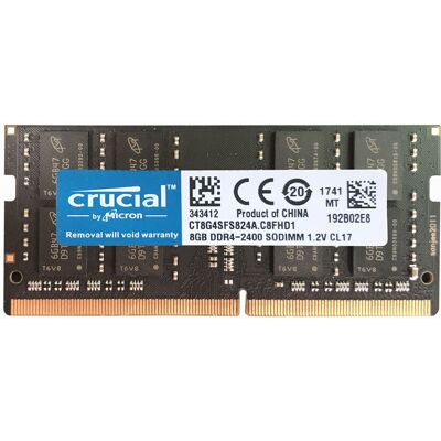Crucial 8gb 2rx8 Pc4-2400t Ddr4 19200mhz Test Sodimm Laptop Memory Non Ecc Cl17 Crucial 8gb 2rx8 Pc4-2400t Ddr4 19200mhz Test Sodimm Laptop Memory Non Ecc Cl17