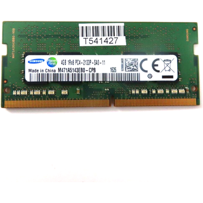 SAMSUNG 4gb Sodimm 1rx8 Pc4-17000 Ddr4 2133mhz (260 Pin) Memory SAMSUNG 4gb Sodimm 1rx8 Pc4-17000 Ddr4 2133mhz (260 Pin) Memory