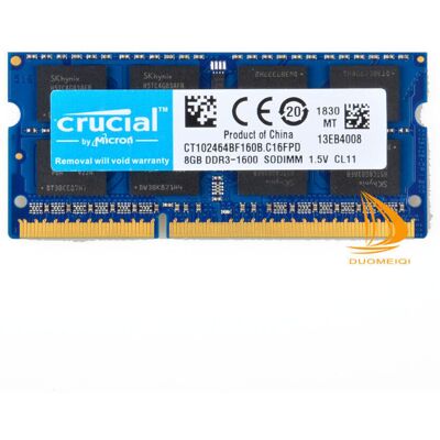 Crucial 8gb 2rx8 Pc3-12800s Ddr3-1600mhz Sodimm Laptop Memory Ram 1.5v 204pin #g Crucial 8gb 2rx8 Pc3-12800s Ddr3-1600mhz Sodimm Laptop Memory Ram 1.5v 204pin #g