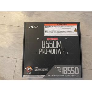 MSI B550m Pro-Vdh Amd Ryzen Am4 Micro Atx Motherboard Ddr4 Sata 6gbs 128gb MSI B550m Pro-Vdh Amd Ryzen Am4 Micro Atx Motherboard Ddr4 Sata 6gbs 128gb