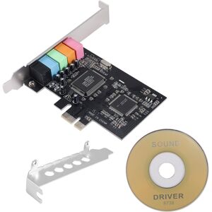 3x(Pcie Sound Card 5.1, Pci Express Surround Card 3d Stereo Audio With High9332 3x(Pcie Sound Card 5.1, Pci Express Surround Card 3d Stereo Audio With High9332