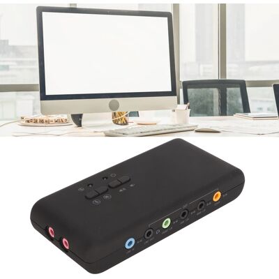 New Usb Sound Card 12mbps 7.1 Stereo Dual Microphone Input 48khz Sampling New Usb Sound Card 12mbps 7.1 Stereo Dual Microphone Input 48khz Sampling