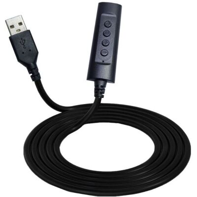 Eurowagens 3.5mm To Usb Sound Card Volumes Control Mics On Offbutton Drive Not Need Eurowagens 3.5mm To Usb Sound Card Volumes Control Mics On Offbutton Drive Not Need