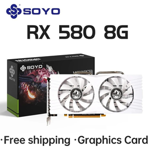 Does Not Apply Radeon Rx 580 8gb Gddr5 2048sp 256bit Pci-E 3.0 Gpu Graphics Card Gaming Pc Amd Does Not Apply Radeon Rx 580 8gb Gddr5 2048sp 256bit Pci-E 3.0 Gpu Graphics Card Gaming Pc Amd