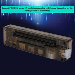 Laptop External Independent Video Card Dock 6pin 8pin Output Pcie X1 Laptop External Independent Video Card Dock 6pin 8pin Output Pcie X1