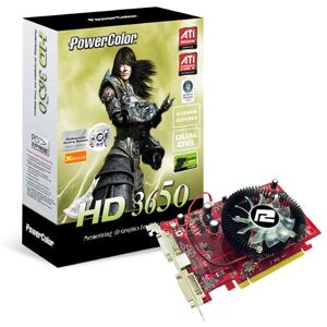 PowerColor Radeon Hd 3650 512mb Ddr2 Agp 8x Directx 10.1 Dvi Neuf PowerColor Radeon Hd 3650 512mb Ddr2 Agp 8x Directx 10.1 Dvi Neuf
