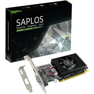 Saplos Geforce Gt 610 Computer Graphics Card, Video Card, 2g D3 64-Bit, Hdmi, Vga, Pci Saplos Geforce Gt 610 Computer Graphics Card, Video Card, 2g D3 64-Bit, Hdmi, Vga, Pci
