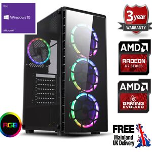Ochw Mega Fast Quad Core 8gb 1tb Gaming Pc Computer 3.8 Rgb Windows 10 R7 Graphics Ochw Mega Fast Quad Core 8gb 1tb Gaming Pc Computer 3.8 Rgb Windows 10 R7 Graphics