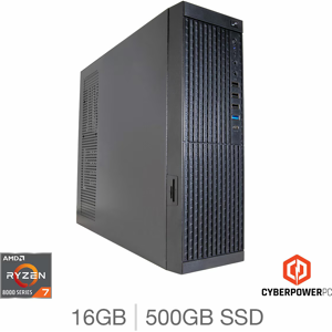 Cyberpowerpc Cyberpower, Amd Ryzen 7, 16gb Ram, 500gb Ssd, Desktop Pc Cyberpowerpc Cyberpower, Amd Ryzen 7, 16gb Ram, 500gb Ssd, Desktop Pc