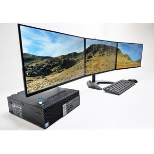 Dell Triple Monitor 3x22\" Windows 11 Home Office Pc Bundle I5 256 Gb M.2 8 Gb Ddr4 Dell Triple Monitor 3x22\" Windows 11 Home Office Pc Bundle I5 256 Gb M.2 8 Gb Ddr4