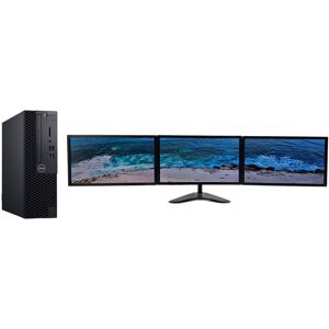 Dell Optiplex 3060 Pc I7 8th Gen - 16gb Ram/250 Gb Ssd/win11 - 3x24\" Monitors Dell Optiplex 3060 Pc I7 8th Gen - 16gb Ram/250 Gb Ssd/win11 - 3x24\" Monitors