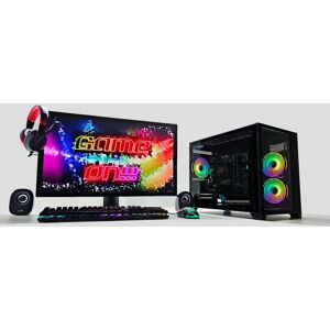 Propermac Fast Gaming Pc Bundle 24\" I7 16 Gb Ddr4 512 Gb Ssd+1tb Hdd Rtx 3050 Wifi Cube W1 Propermac Fast Gaming Pc Bundle 24\" I7 16 Gb Ddr4 512 Gb Ssd+1tb Hdd Rtx 3050 Wifi Cube W1