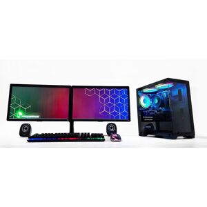 Propermac Gaming Pc Bundle Rgb Cube Glass 2x23" I7-6700 1tb Ssd 32gb Ddr4 Rtx 3050 Wifi Propermac Gaming Pc Bundle Rgb Cube Glass 2x23" I7-6700 1tb Ssd 32gb Ddr4 Rtx 3050 Wifi