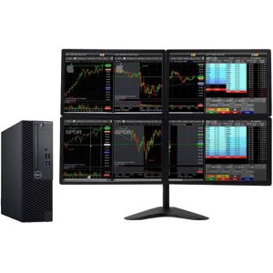 4 X 23\" Hd Monitor Dell Trading Pc - I5 8500 - 16gb Ram - 2tb Ssd - Win11 4 X 23\" Hd Monitor Dell Trading Pc - I5 8500 - 16gb Ram - 2tb Ssd - Win11