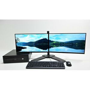 Dell Pc Computer Bundle + 2 X 22\" Full Hd Monitor I7 Cpu 16gb Ram 240ssd 500hdd 10pro Dell Pc Computer Bundle + 2 X 22\" Full Hd Monitor I7 Cpu 16gb Ram 240ssd 500hdd 10pro